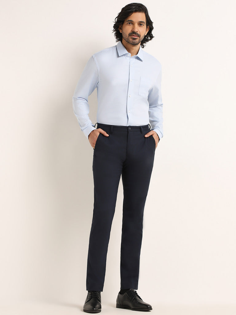 Combo: Classic Black Half Sleeves Men's Shirt & Pants – Thevasa
